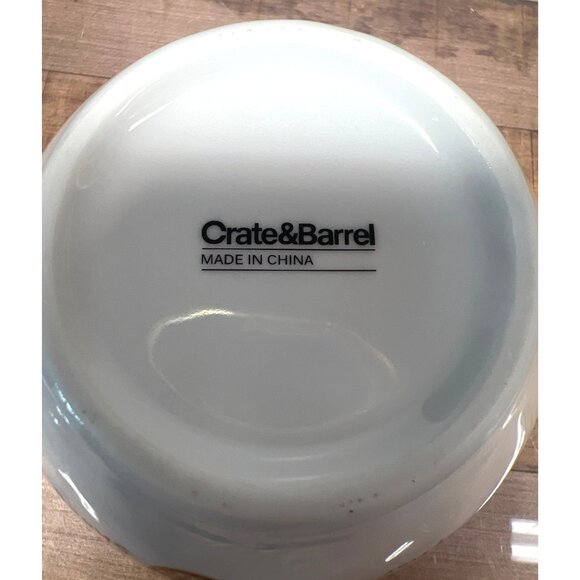 Crate & Barrel Holiday-Themed Ceramic Bowls Set Of 3 - Picture 13 of 13